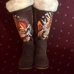 Ed Hardy by Christian Audigier Boots
